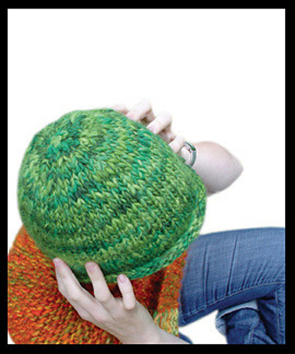 rolled brimmed hat