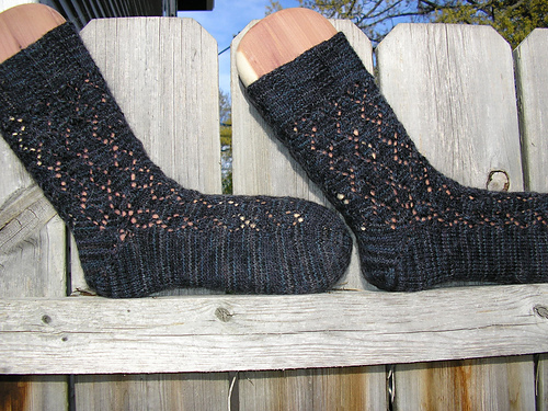 Diamond Lace Socks