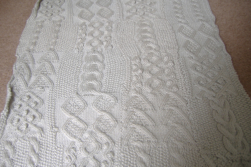 Aran Throw