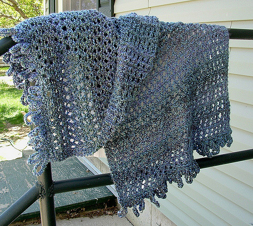Knit Wide Scarf