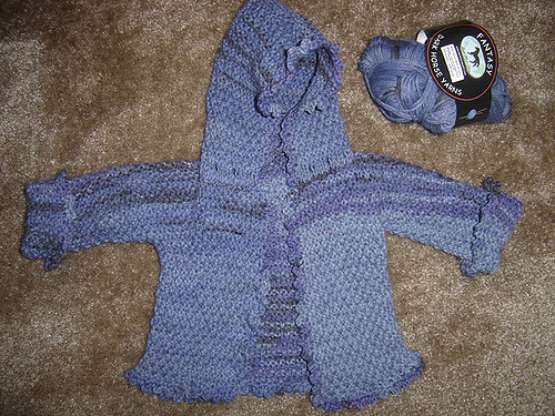 Moss Stitch Baby Jacket