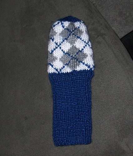 Ravelry: Argyle Golf Club Cover pattern by Sarah Wilson