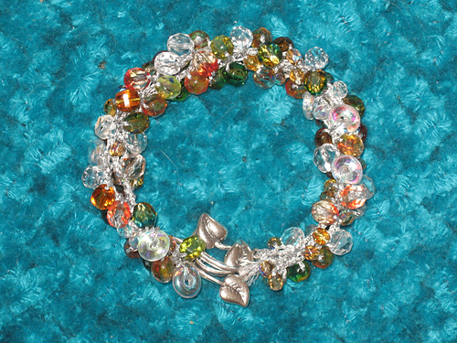 Fire Polish Crystal Swirls
