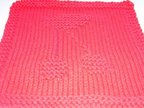 Two Cherries Dishcloth