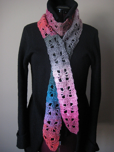 Crochet Spring Scarf