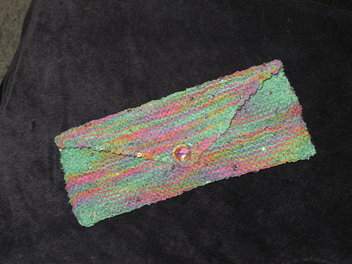 Glittering Eyeglasses Case