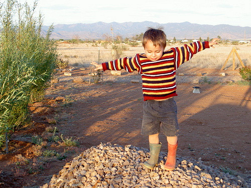 Modified Drop Shoulder Sweater - Child