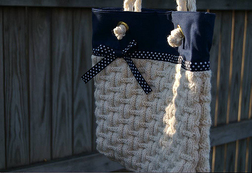 Basket Weave Tote