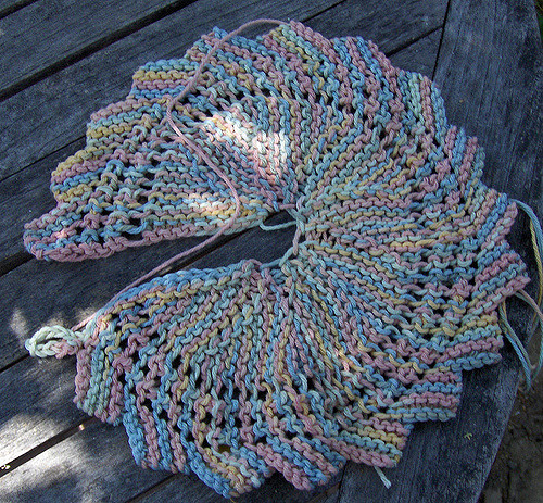 Nine-Inch Sawtooth Plate Pattern