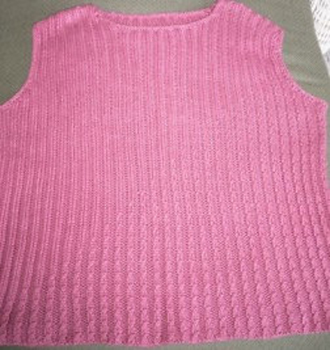 Mock Cable Rib Shell