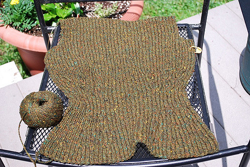 Skye Tweed Rib Cardigan