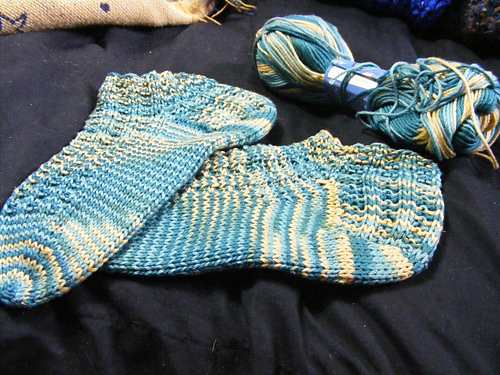 Dishcloth Socks