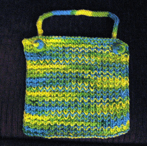 Button Knot Bib or Wash Cloth and Softie Toy