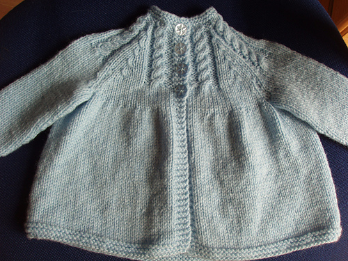 Design 6 - Matinee Coat, Bootees, and Mittens