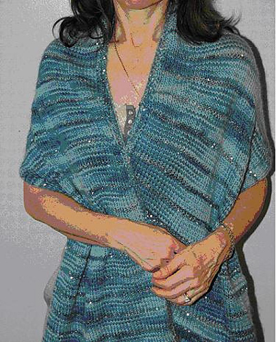 Cashmere Sequin Shawl