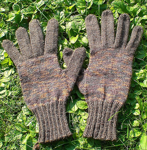 Kunterbuntes Fingerkleid