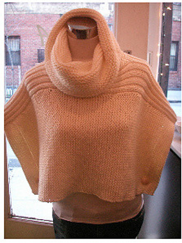 Garter Stitch Poncho