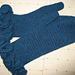 108-43 Crochet mittens with wavy border photo 3