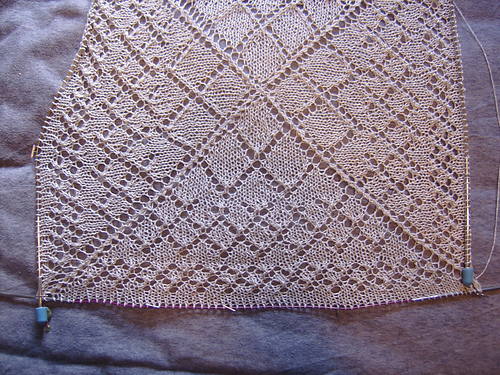 Errold's Grove Wedding Shawl