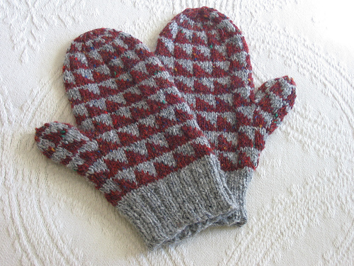 Sawtooth Mittens