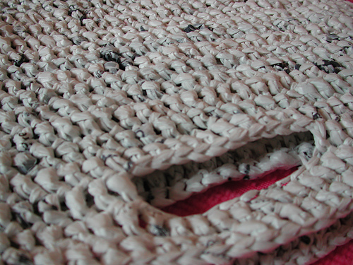 Recycled Plastic Bag: Square