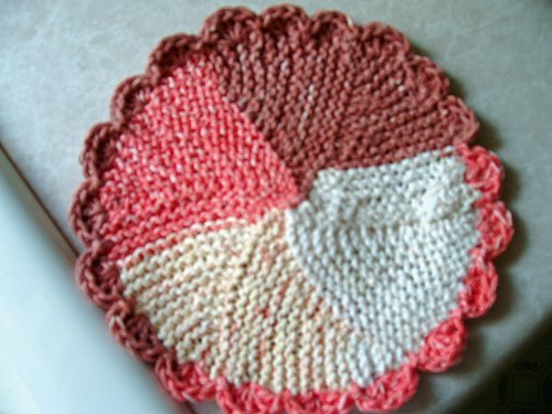 Pinwheel Dishcloth