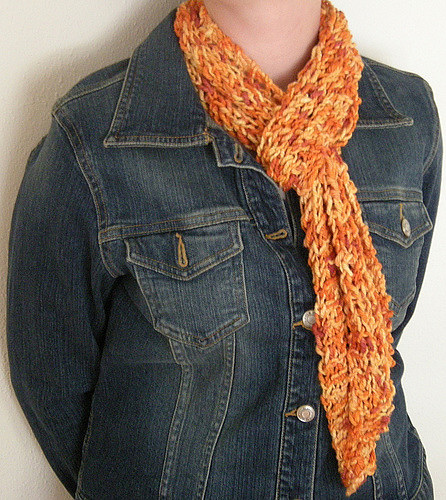 Sunshine Lace Scarf