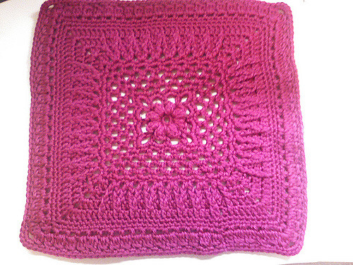Winter Rose 12" Sampler Square