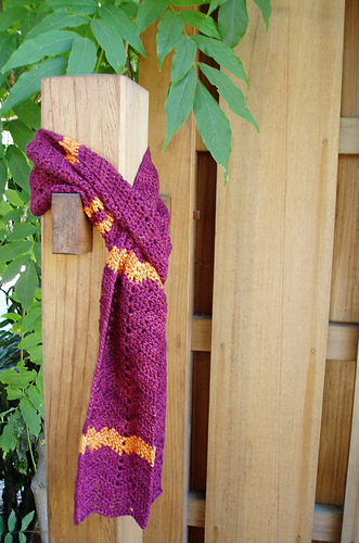 Intermittent Stripes Scarf