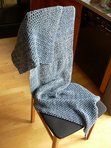 Rectangular Openwork Shawl