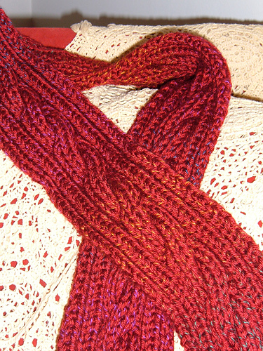 Bulky Cable Scarf