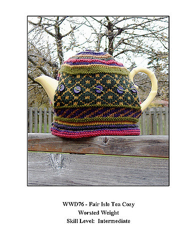 Fair Isle Tea Cozy