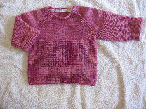 Brassière raglan à trois boutons (#14)