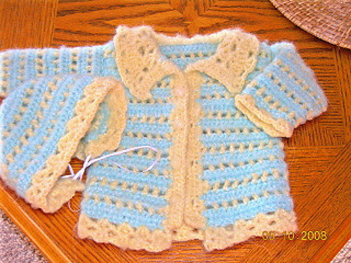 Baby's Lacy Jacket photo 3