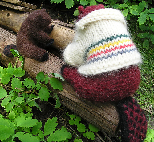 Felted Canadian Beaver Toys