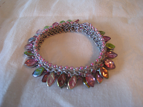 Leaf Bracelets/ Knit Version