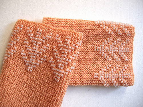 Beaded Wrist Warmers