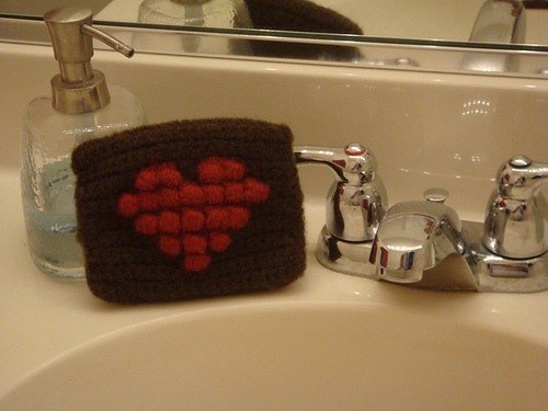 My Dear Aunt Flo's Felted Pouch