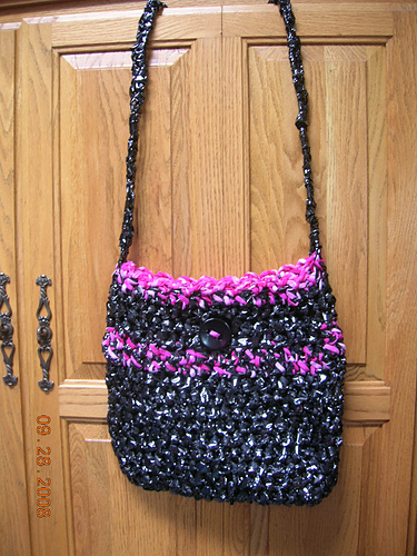 VCR Tape & Ribbon Sling Bag