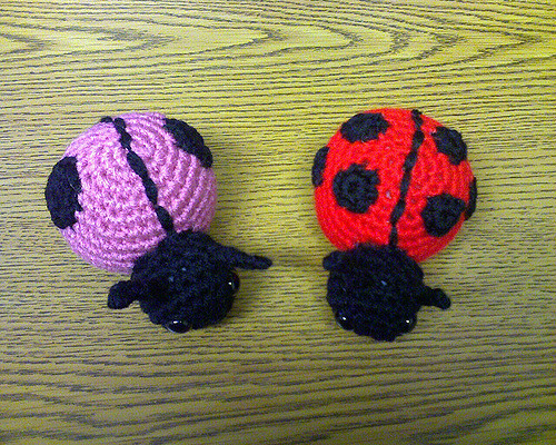 Ladybug Baby Rattle