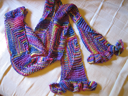 Mitered Square Scarf