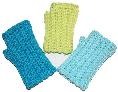 Baby Fingerless Mitts photo 3