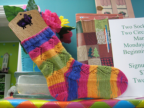 Zig-to-the-Zag Socks