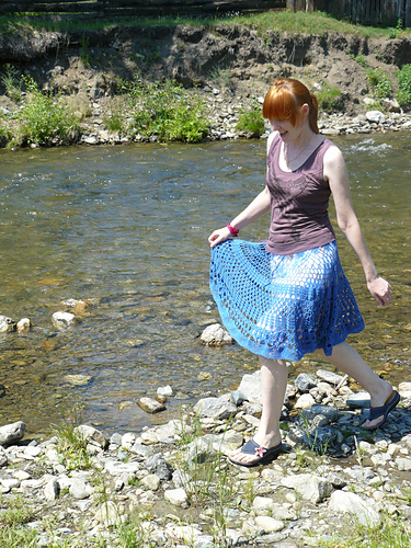ETRO Crochet Skirt