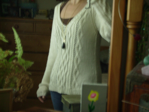 # 14 Aran sweater