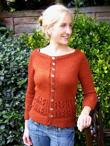 Chunky Fudge Lace Cardigan