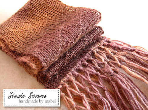 Cashmere Plain Diamond Skinny Scarf