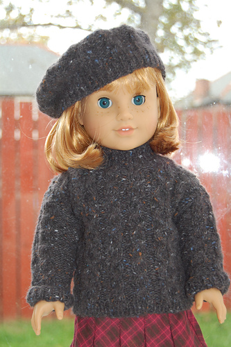 Doll's Irish Pullover and Tam