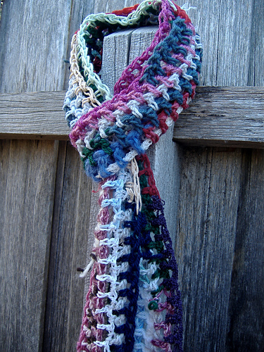 scrap happy scarf