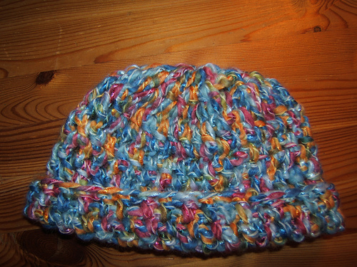Toddler Rolled Brim Winter Cap & Matching Scarf photo 3